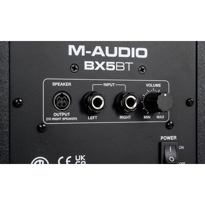 M-Audio BX5BT aktív kétutas stúdió monitor hangfalpár Bluetooth csatlakozással