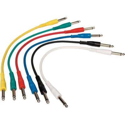 Warwick RockCable RCL 30030 D5 30 cm színes patchkábel szett