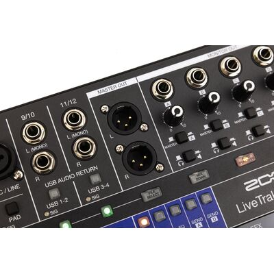 Zoom LiveTrak L12next digitális keverő/hangfelvevő