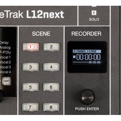 Zoom LiveTrak L12next digitális keverő/hangfelvevő