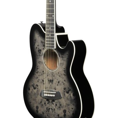 Ibanez TCY10PA-BKB Talman elektro-akusztikus gitár