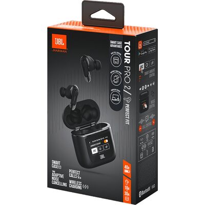 JBL Tour Pro 2 Black vezeték nélküli ANC fülhallgató