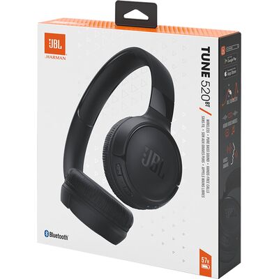 JBL Tune 520BT Black vezeték nélküli Bluetooth fejhallgató