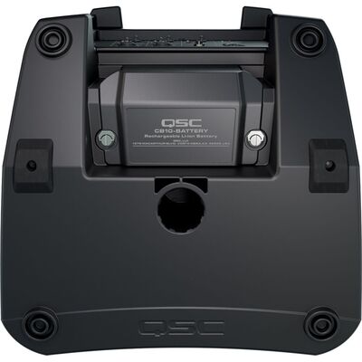 QSC CB10 akkumulátoros hordozható hangrendszer Bluetooth csatlakozással