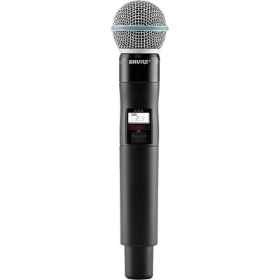 Shure QLXD2/B58=-K51 vezeték nélküli kéziadó Beta 58A kapszulával