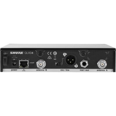 Shure QLXD4E=-K51 vezeték nélküli vevőegység