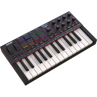 Akai Professional MPK Mini IV Black USB MIDI kontroller billentyűzet/pad kontroller