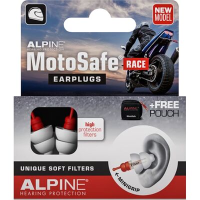 Alpine MotoSafe Race füldugó motorozáshoz