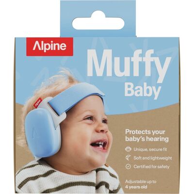 Alpine Muffy Baby baba hallásvédő fültok - kék