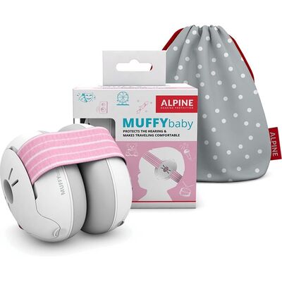 Alpine Muffy Baby Classic baba hallásvédő fültok - rózsaszín