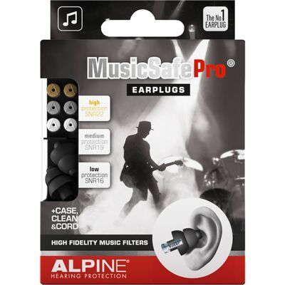 Alpine MusicSafe Pro füldugó zenészeknek/DJ-knek - fekete