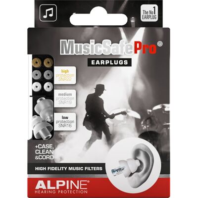 Alpine MusicSafe Pro füldugó zenészeknek/DJ-knek - átlátszó