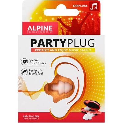 Alpine PartyPlug füldugó fesztiválra/koncertre/buliba - átlátszó