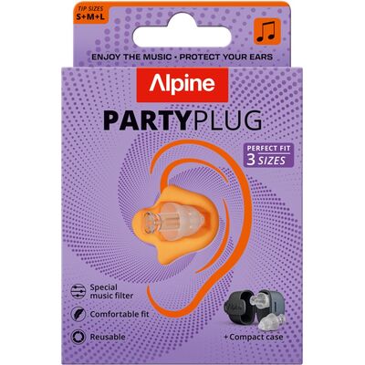 Alpine PartyPlug füldugó fesztiválra/koncertre/buliba - átlátszó