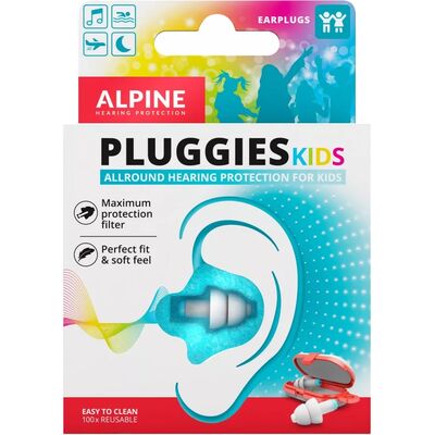 Alpine Pluggies Kids füldugó gyerekeknek úszáshoz/koncertre/utazáshoz