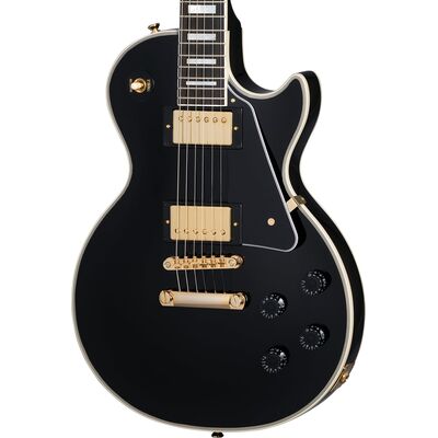 Epiphone IGC Les Paul Custom Ebony elektromos gitár