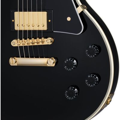 Epiphone IGC Les Paul Custom Ebony elektromos gitár
