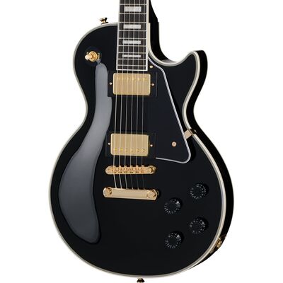 Epiphone Les Paul Custom Ebony elektromos gitár