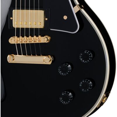 Epiphone Les Paul Custom Ebony elektromos gitár