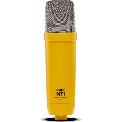 RODE NT1 Signature Series nagymembrános kondenzátormikrofon csomag - sárga