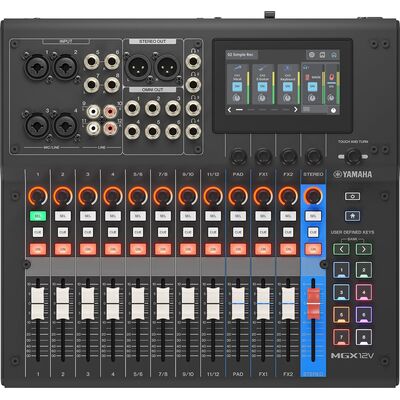 Yamaha MGX12V B digitális keverő/videó interfész
