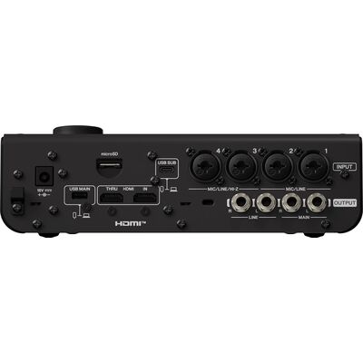 Yamaha URX44V B USB hangkártya/videó interfész