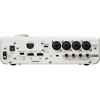 Yamaha URX44V W USB hangkártya/videó interfész