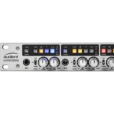 Audient ASP880 8 csatornás mikrofon előerősítő/AD átalakító