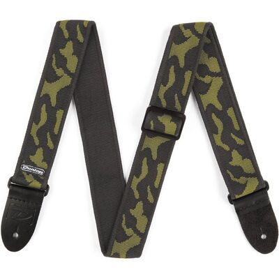 Dunlop D3810OL Classic Cammo Olive gitárheveder