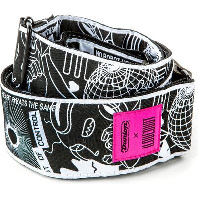 Dunlop ILD11 ILOVEDUST Robot Heart gitárheveder