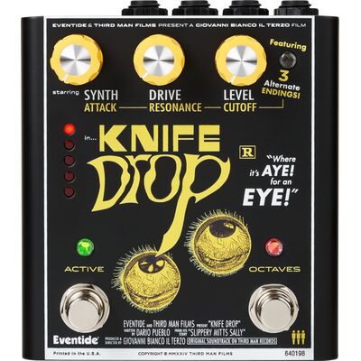 Eventide Knife Drop torzító/szintetizátor effektpedál
