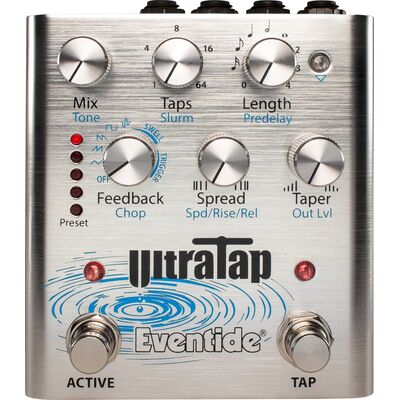 Eventide UltraTap késleltető/zengető/modulációs effektpedál