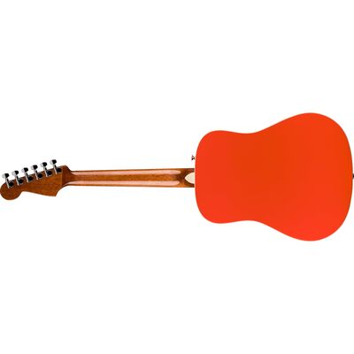 Fender California Standard Redondo Mini with Bag Fiesta Red akusztikus gitár