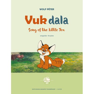 Wolf Péter: Vuk dala zongorára - kotta