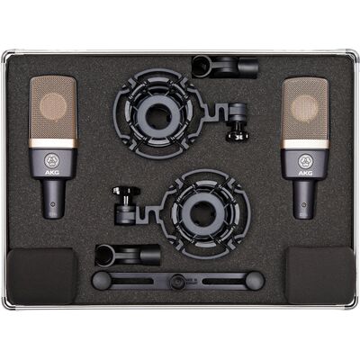 AKG C314 Matched Pair nagymembrános kondenzátormikrofon illesztett pár