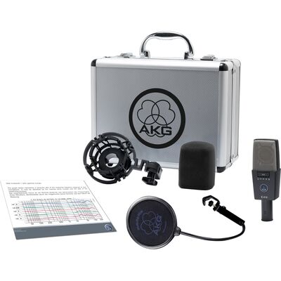 AKG C414 XLS nagymembrános kondenzátormikrofon