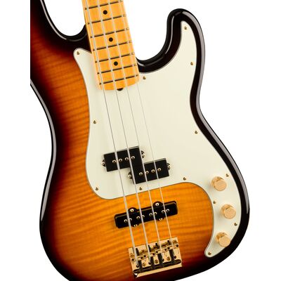 Fender 75th Anniversary American Professional PJ Bass MN 2-Color Sunburst elektromos basszusgitár
