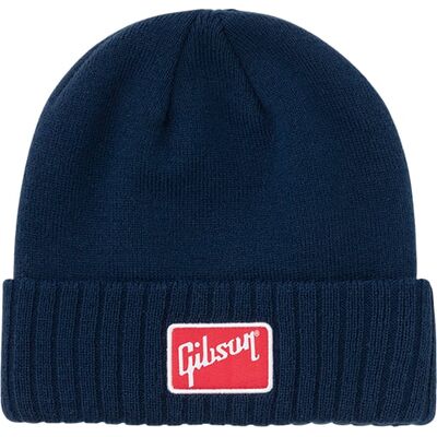 Gibson GA-GG-BLUEBEANIE felhajtott szélű kötött sapka