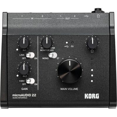 KORG microAUDIO 22 USB hangkártya