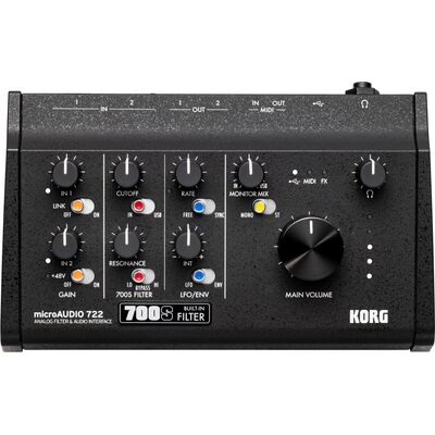 KORG microAUDIO 722 analóg szűrő/USB hangkártya
