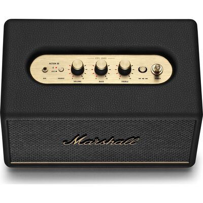 Marshall Acton III Black otthoni Bluetooth hangszóró