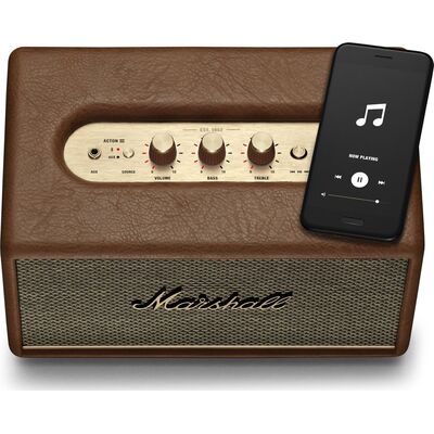 Marshall Acton III Brown otthoni Bluetooth hangszóró
