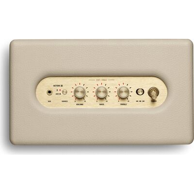 Marshall Acton III Cream otthoni Bluetooth hangszóró