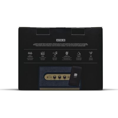 Marshall Acton III Midnight Blue otthoni Bluetooth hangszóró