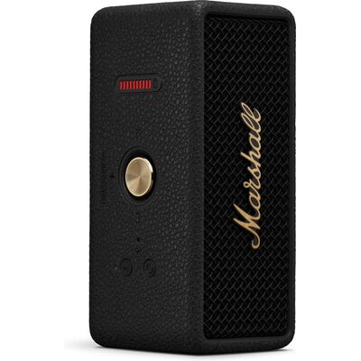 Marshall Emberton III Black and Brass hordozható Bluetooth hangszóró