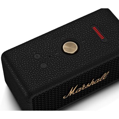 Marshall Emberton III Black and Brass hordozható Bluetooth hangszóró