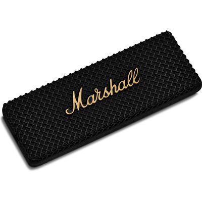 Marshall Emberton III Black and Brass hordozható Bluetooth hangszóró
