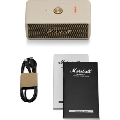 Marshall Emberton III Cream hordozható Bluetooth hangszóró