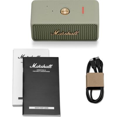 Marshall Emberton III Sage hordozható Bluetooth hangszóró