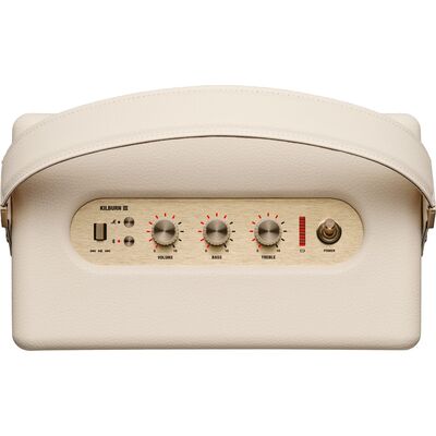 Marshall Kilburn III Cream hordozható Bluetooth hangszóró